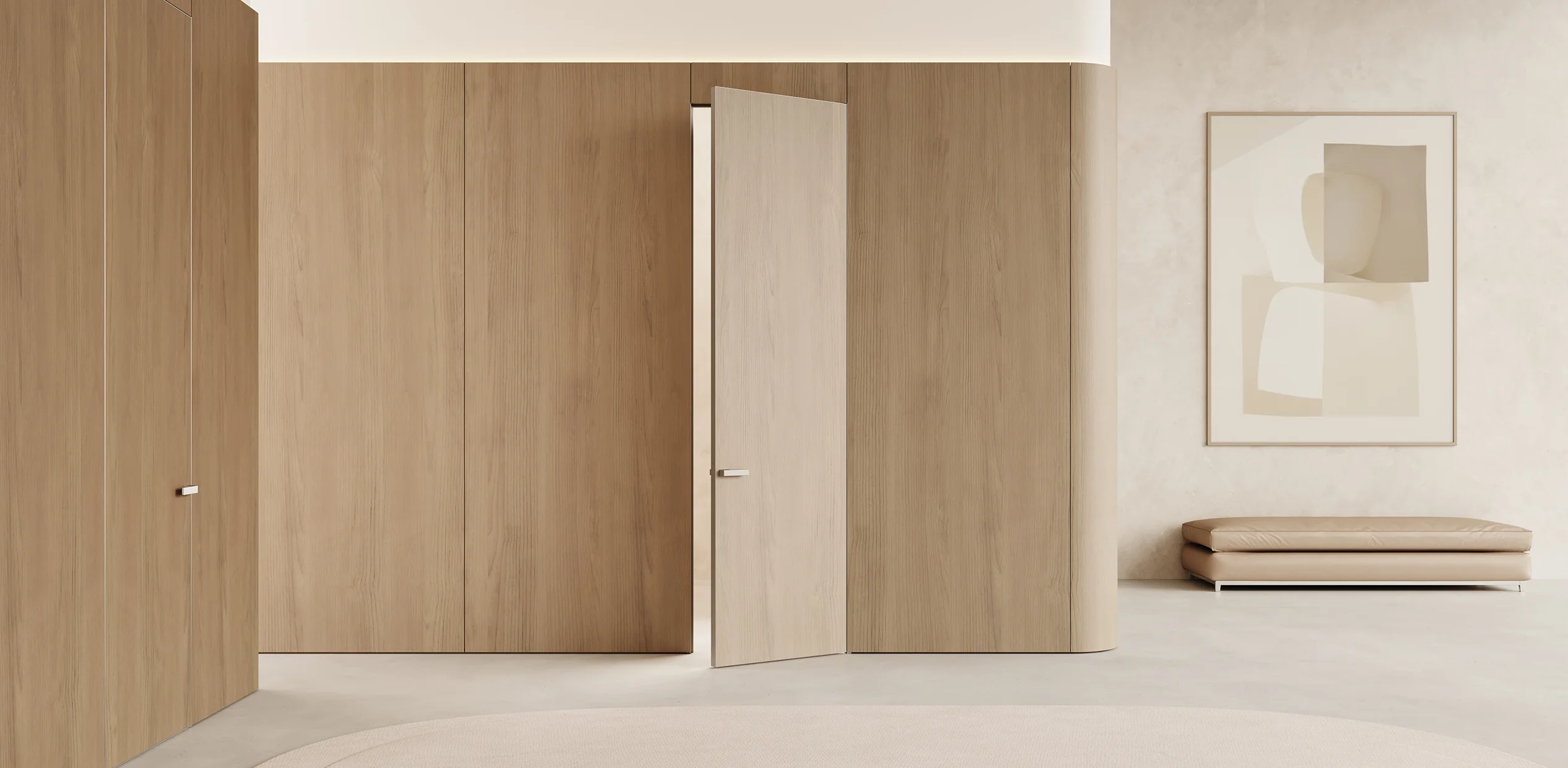 Оздоблення шпоном Natural Oak matt